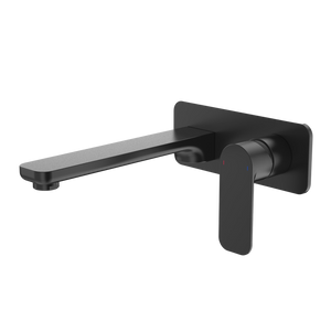 Luna Wall Basin/Bath Mixer Black Lead Free - Satin Black