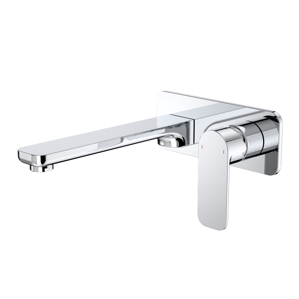 Luna Wall Basin/Bath Mixer Chrome Lead Free