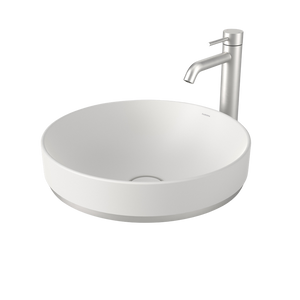 Liano II 400mm Round Basin Dress Ring Brushed Nickel - Brushed Nickel