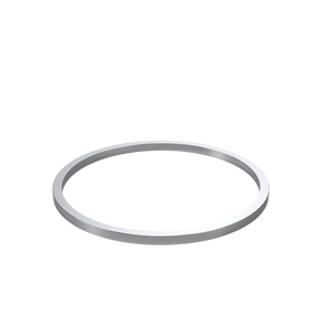 Liano II 400mm Round Basin Dress Ring Chrome - Chrome