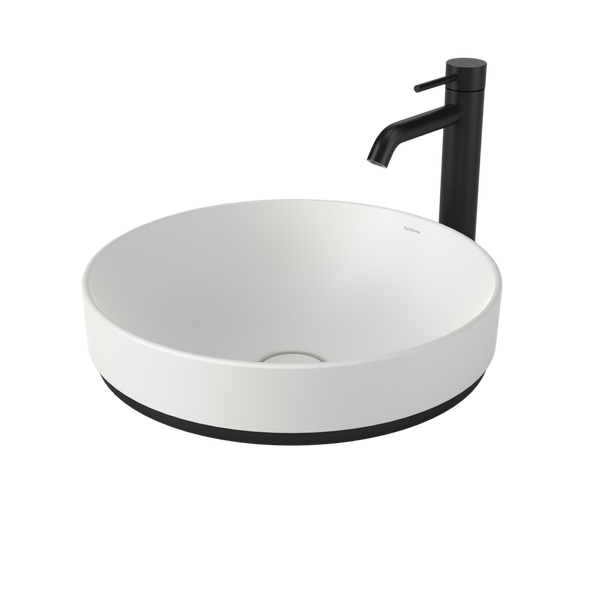 Liano II 400mm Round Basin Dress Ring Matte Black