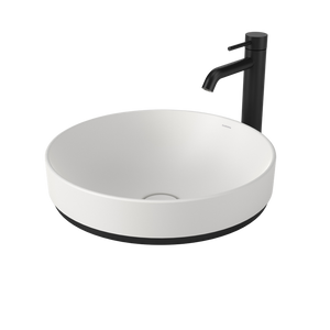 Liano II 400mm Round Basin Dress Ring Matte Black - Matte Black