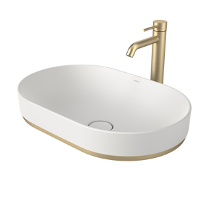 Liano II 530mm Pill Basin Dress Ring Brushed Brass - Brushed Brass