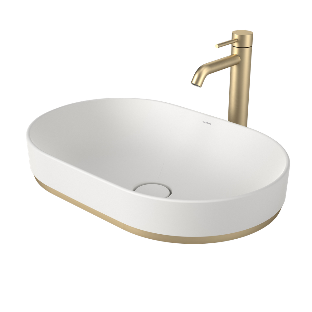 Liano II 530mm Pill Basin Dress Ring Brushed Brass