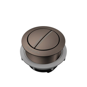 Urbane II Bezel/Button Round Brushed Bronze - Brushed Bronze