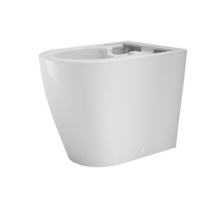 Urbane II Bidet Cleanflush Wall Faced Back Inlet Pan - White