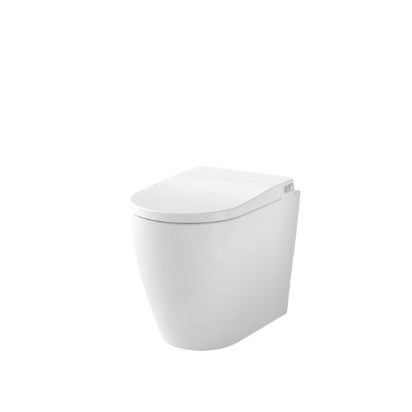 Urbane II Bidet Cleanflush Invisi Series II Wall Faced Toilet Suite
