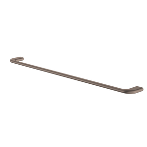 Contura II 820mm Single Towel Rail Brushed Bronze - Brushed Bronze