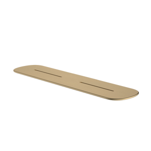 Contura II Bathroom Shelf Brushed Brass - Brushed Brass