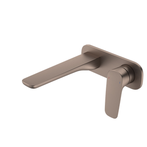 Contura II Wall Basin/Bath Mixer 180mm Brushed Bronze - Brushed Bronze