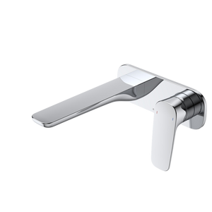 Contura II Wall Basin/Bath Mixer 180mm Chrome - Chrome