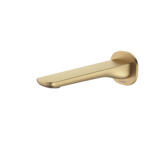 Contura II Basin/Bath Outlet 180mm Brushed Brass - Brushed Brass