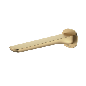 Contura II Basin/Bath Outlet 220mm Brushed Brass - Brushed Brass