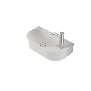 Liano II Hand Wall Basin Matte White - Matte White