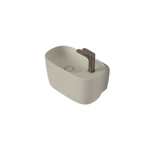 Contura II Hand Wall Basin Matte Clay - Matte Clay