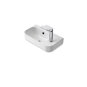 Luna Hand Wall Basin - White