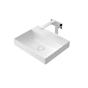 Urbane II Wall Basin Tap - White