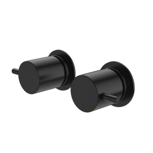 Luna Lever Wall Top Assemblies Black Lead Free - Satin Black