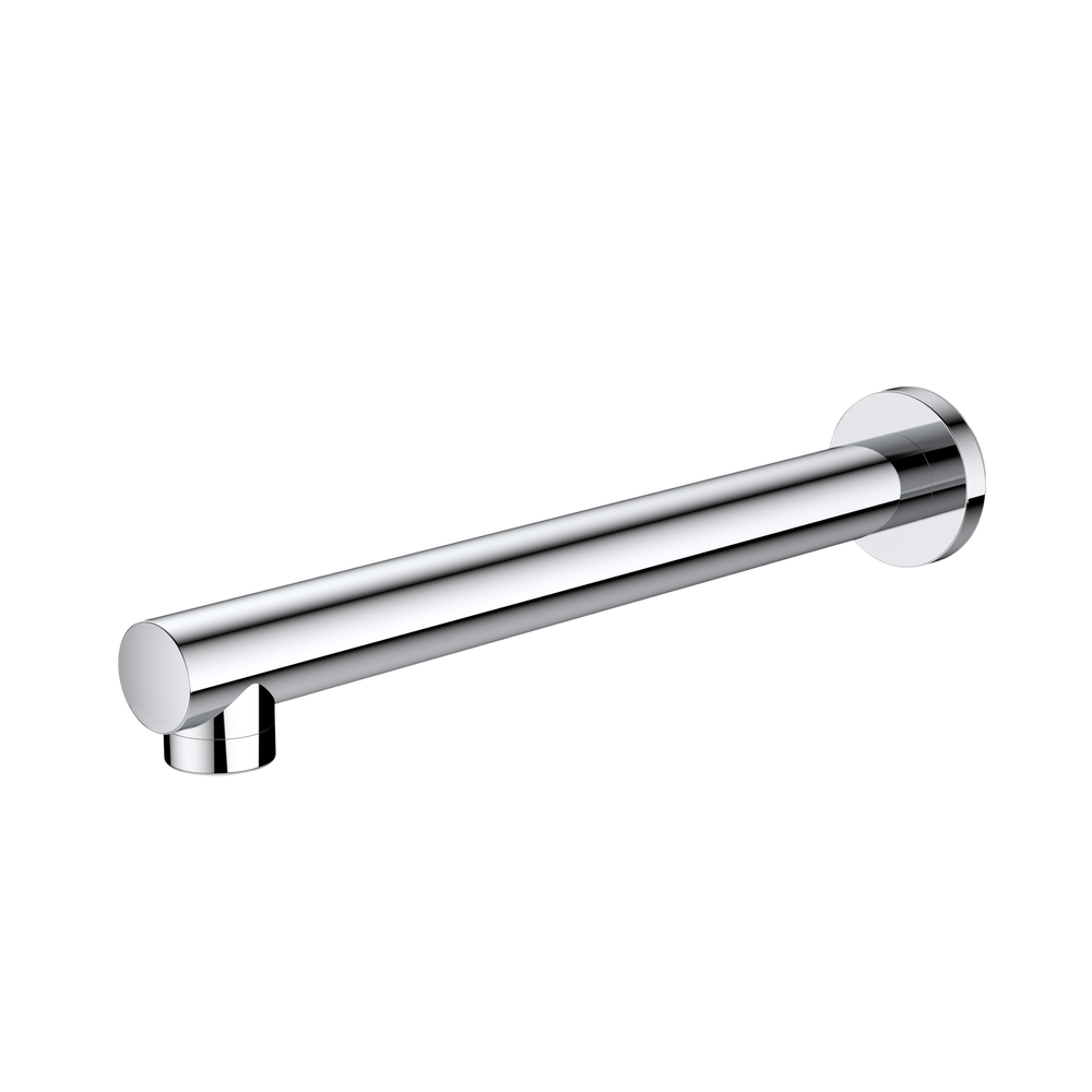 Luna Chrome Lever Bath Outlet 250mm
