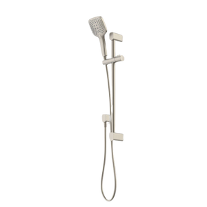 Luna Multifunction Rail Shower Brushed Nickel - Brushed Nickel