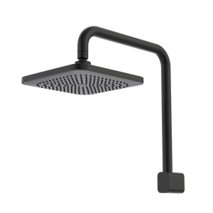 Luna Fixed Overhead Shower Black - Black
