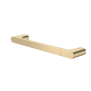 Urbane II Universal Rail Straight 400mm Brushed Brass - Brushed Brass