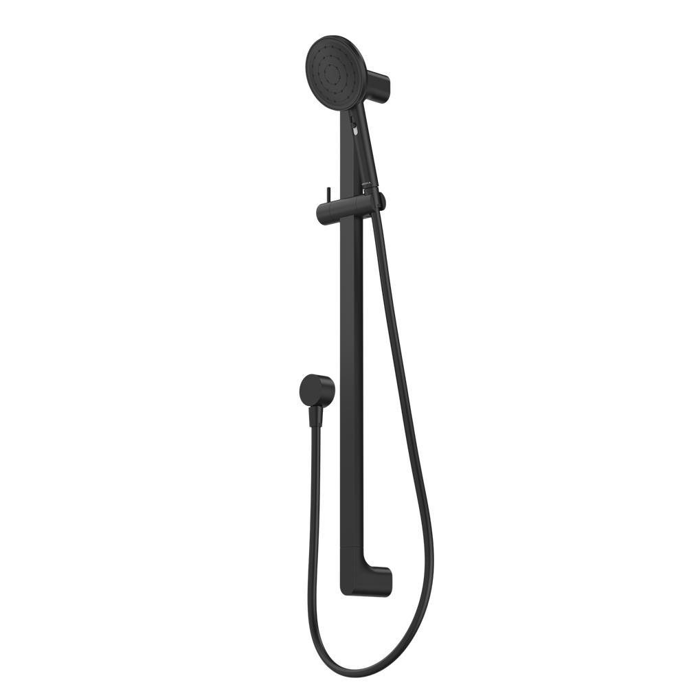 Urbane II Universal Rail Shower Black