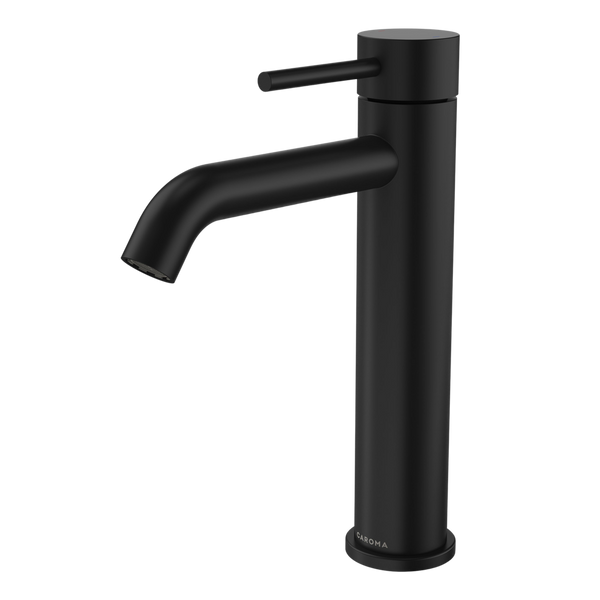Liano II Mid Tower Basin Mixer Matte Black Lead Free