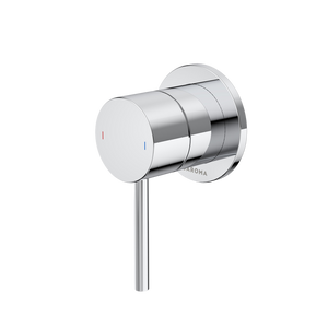 Liano II Bath / Shower Mixer Round Cover Plate Chrome - Chrome