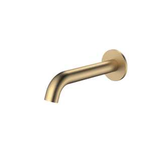 Liano II 175mm Basin/Bath Outlet Round Brushed Brass - Brushed Brass