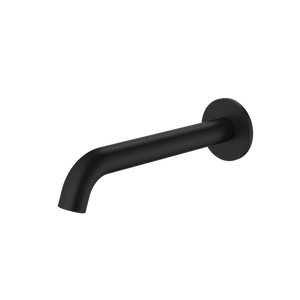 Liano II 210mm Basin/Bath Outlet Round Matte Black Lead Free - Matte Black