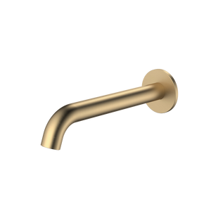 Liano II 210mm Basin/Bath Outlet Round Brushed Brass Lead Free - Brushed Brass