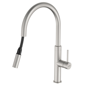 Liano II Pull Out Sink Mixer Brushed Nickel Lead Free - Brushed Nickel