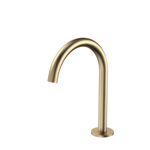 Liano II Hob Swivel Outlet 160mm Brushed Brass - Brushed Brass