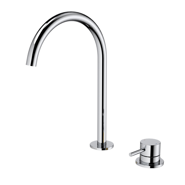 Liano II Hob Basin/Sink Mixer Set 200mm Chrome