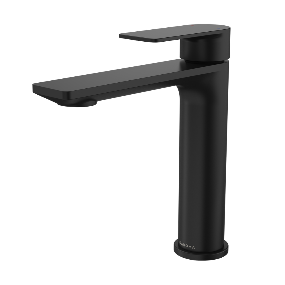 Urbane II Mid Tower Basin Mixer Matte Black Lead Free