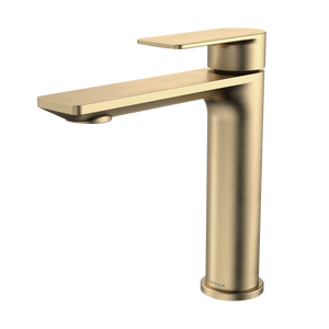 Urbane II Mid Tower Basin Mixer Brushed Brass Lead Free - Brushed Brass