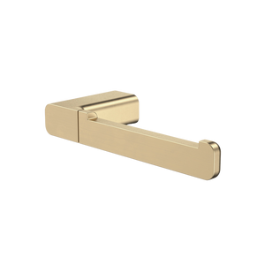 Luna Toilet Roll Holder Brushed Brass - Brushed Brass