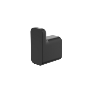 Luna Robe Hook Black - Satin Black