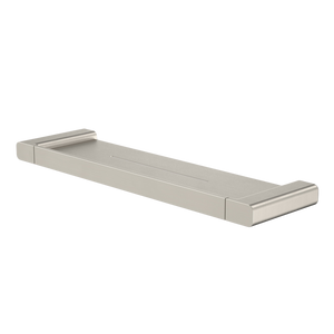 Luna Metal Shelf Brushed Nickel - Brushed Nickel