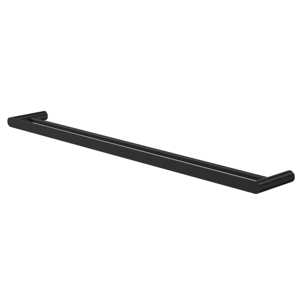 Urbane II 825mm Double Towel Rail Matte Black