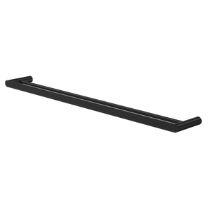 Urbane II 825mm Double Towel Rail Matte Black - Matte Black
