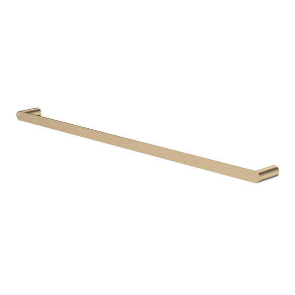 Urbane II 825mm Single Towel Rail Brushed Brass