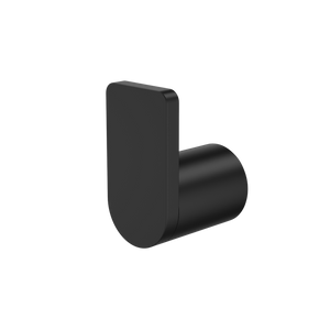 Urbane II Robe Hook Matte Black - Matte Black