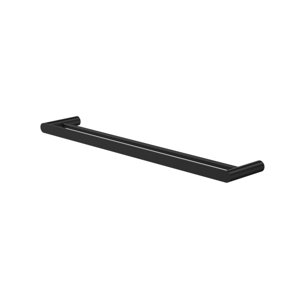 Urbane II 625mm Double Towel Rail Matte Black