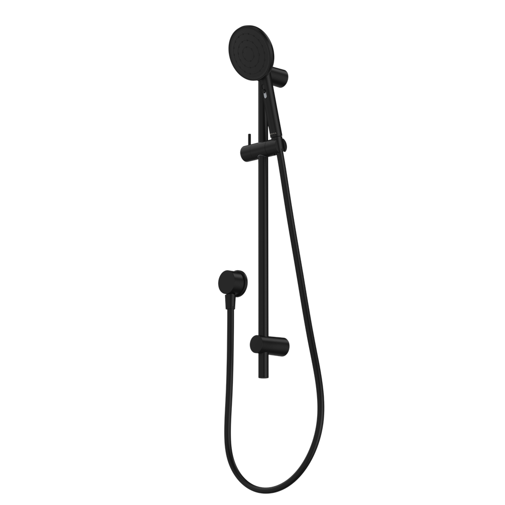 Urbane II Rail Shower Matte Black
