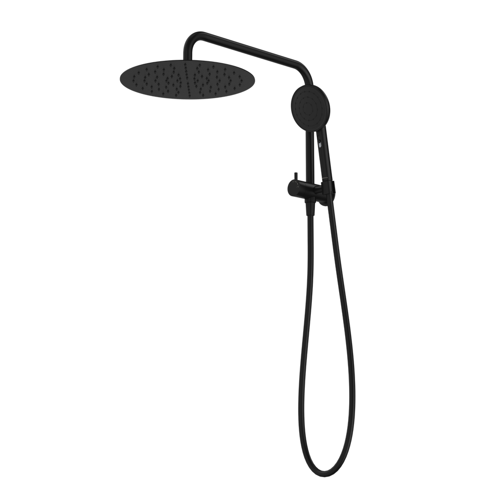Urbane II Compact Twin Shower Matte Black