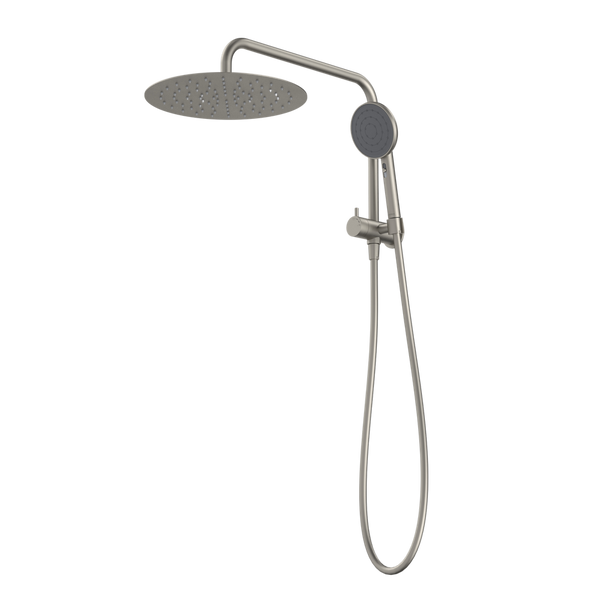 Urbane II Compact Twin Shower Brushed Nickel