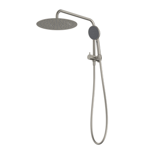 Urbane II Compact Twin Shower Brushed Nickel - Brushed Nickel