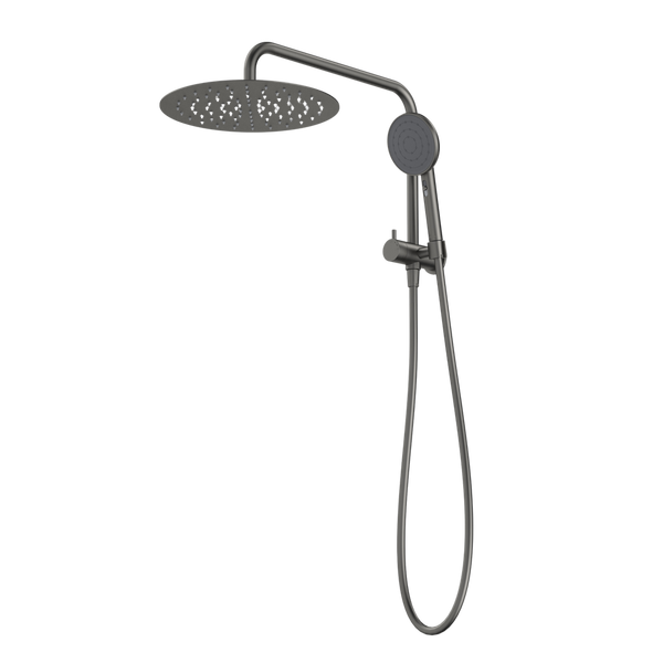 Urbane II Compact Twin Shower Gunmetal